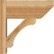 Ekena Millwork Legacy Slat Rough Sawn Outlooker, Western Red Cedar, 8"W x 18"D x 18"H OUT08X18X18LEC06RWR - alternate 4